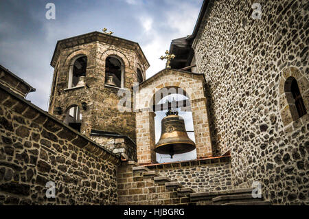 Bell - Bigorski Kloster - St. Johannes der Vorläufer der Kirche (Бигорски манастир - Св. Јован) Stockfoto