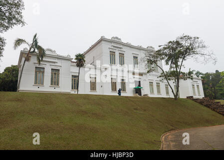 Sao Paulo, Brasilien 18. Juni 2016. Fassade des Vital-Brasilien-Gebäude in Butantan Institut, im Jahre 1901 gegründet. Das Institut ist ein Hersteller von immunobiologic Stockfoto