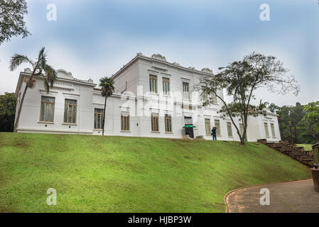 Sao Paulo, Brasilien 18. Juni 2016. Fassade des Vital-Brasilien-Gebäude in Butantan Institut, im Jahre 1901 gegründet. Das Institut ist ein Hersteller von immunobiologic Stockfoto