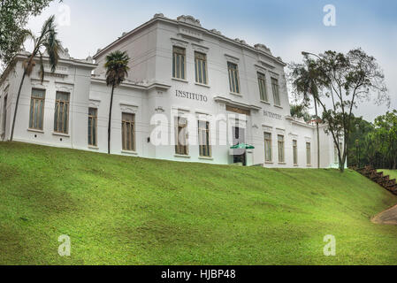 Sao Paulo, Brasilien 18. Juni 2016. Fassade des Vital-Brasilien-Gebäude in Butantan Institut, im Jahre 1901 gegründet. Das Institut ist ein Hersteller von immunobiologic Stockfoto