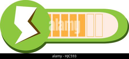 Isolierte Videospiel bar Stock Vektor