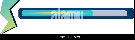 Isolierte Videospiel bar Stock Vektor