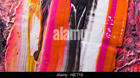 abstrakt Acryl handgemalt Hintergrundtextur Stockfoto