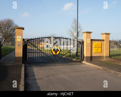 Sir Jack Hayward Training Ground-Anlage der Wolverhampton Wanderers Stockfoto