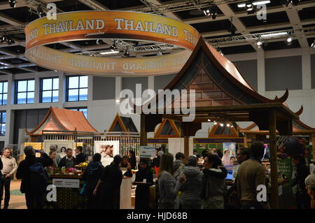 Berlin, Deutschland. 23. Januar 2017 - The internationale Grüne Woche 2017 in Berlin Kredit im Gange: Markku Rainer Peltonen/Alamy Live News Stockfoto