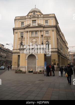 Ewige Flamme ein Denkmal für die militärische und zivile Opfer des zweiten Weltkrieges in Sarajevo, Bosnien und Herzegowina Stockfoto