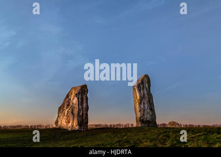 Avebury Ringe Stein Kreis, Wiltshire, England, UK Stockfoto