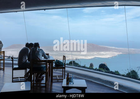 Mirador Del Rio, Lanzarote, Kanarische Inseln, Spanien Stockfoto