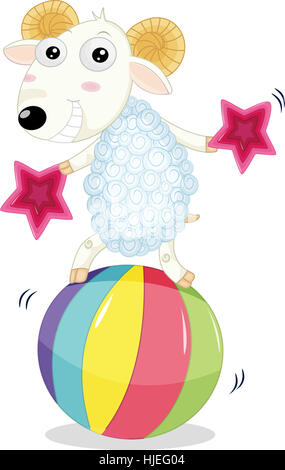 blau, einzelne, isoliert, Kugel, Tier, grün, Strand, Meer, Strand, Stockfoto