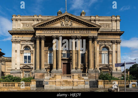 Grafschaft Sitzungen Haus in Liverpool, Großbritannien Stockfoto