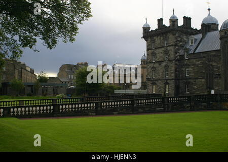 Architektur und Natur Parks in Edinburgh, Scotland, UK Stockfoto