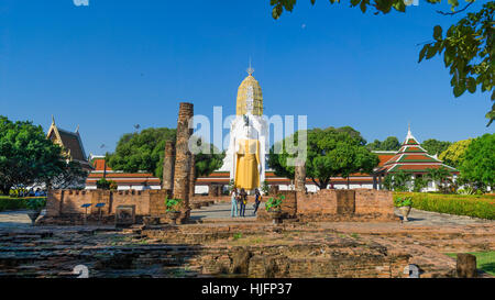 Wat Phra Si Rattana Mahathat oder Wat Yai ist ein buddhistischer Tempel in Phitsanulok Thailand Stockfoto