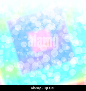 Bokeh lebendige blauer Hintergrund mit verschwommenen Licht Stockfoto