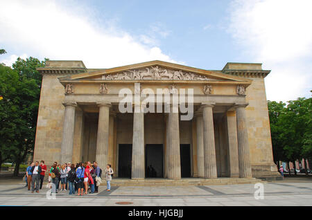 Neue Wache, Unter Den Linden, Berlin Deutschland Stockfoto