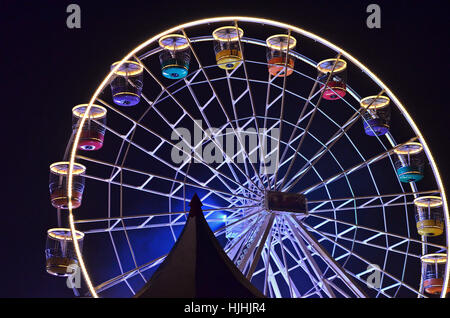 Großes Riesenrad in Barry, South Wales Stockfoto