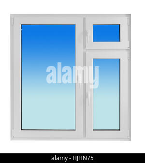 schließen, blau, Haus, Gebäude, Glas, Kelch, Becher, Präsentation, isoliert, Stockfoto