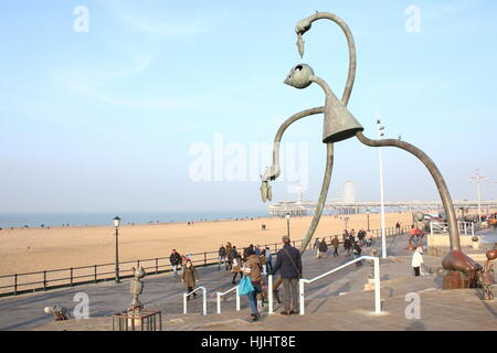 Beelden Aan Zee "Bilder/Skulpturen am Meer" - Museum in der Scheveningen Viertel von Den Haag (den Haag), Niederlande Stockfoto