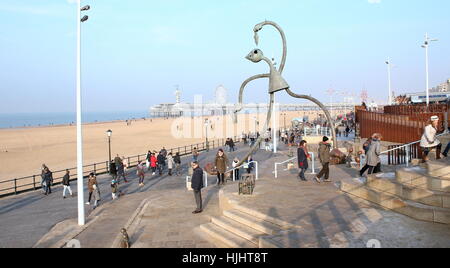 Beelden Aan Zee Bilder/Skulpturen am Meer - Museum in der Scheveningen Viertel von Den Haag (den Haag), Niederlande Stockfoto