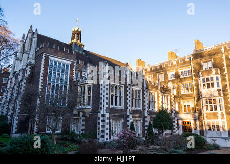 Middle Temple Hall und Gärten, Tempel, eines der wichtigsten rechtlichen Viertel der Hauptstadt, London, UK Stockfoto