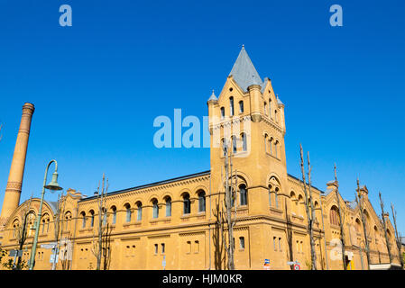 Berlin, Beige, Mauerwerk, Berg, Turm, Kultur, Industrie, Industrie, Stockfoto