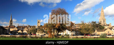 Herbst, Stamford Wiesen, Stamford Town, Lincolnshire, England, UK Stockfoto