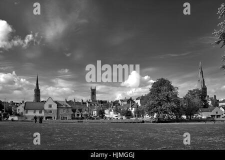 Herbst, Stamford Wiesen, Stamford Town, Lincolnshire, England, UK Stockfoto