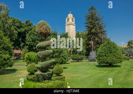 Uhrturm in Bitola, Mazedonien Stockfoto