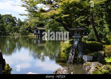 Trampen in Japan Stockfoto