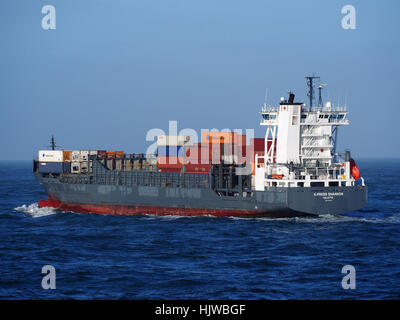 X-Press Shannon (Schiff, 2004) IMO 9315032 Port Rottredam pic1 Stockfoto