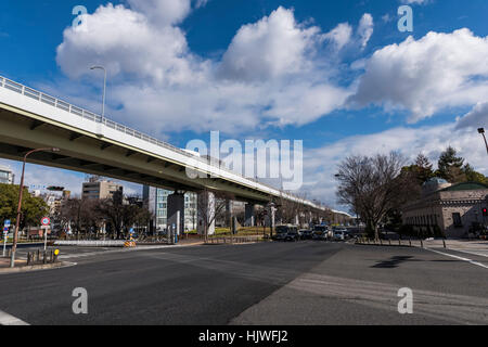 Wakamiyaodori, Stadt Nagoya, Präfektur Aichi, Japan Stockfoto