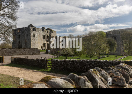 Bardon Tower in der Nähe von Bolton Abbey in der Yorkshire Dales National Park. Stockfoto