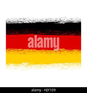 Flagge von Deutschland Stock Vektor
