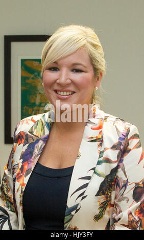 Michelle O'Neill MLA Sinn Féin Nordirland Vereinigtes Königreich Stockfoto