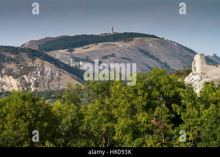 Papouškovo Hradek, Palava Landschaftsschutzgebiet, Breclav Burgviertel, Jihomoravsky Region, Tschechische Republik, Europa Stockfoto