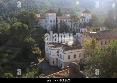 Sanatorio de San Francisco de Borja, Lepra Sanitorium, Fontilles, Marina Alta, Provinz Alicante, Spanien Stockfoto