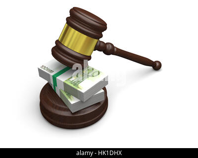 Bestechung, Korruption, Erpressung, isoliert, Model, Design, Projekt, Konzept, Stockfoto