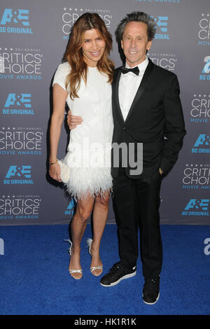 Hollywood, CA, USA. 15. Januar 2015. 15. Januar 2015 - Hollywood, Kalifornien - Veronica Smiley, Brian Grazer. 20. annual Critics' Choice Movie Awards - Ankünfte statt Hollywood Palladium. Bildnachweis: Byron Purvis/AdMedia Credit: Byron Purvis/AdMedia/ZUMA Draht/Alamy Live-Nachrichten Stockfoto