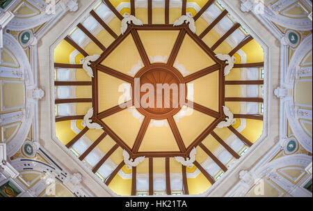 Decke, der Tokyo Station, Kuppel in der Haupthalle, Marunouchi, Tokio, Japan Stockfoto