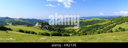 Ardeche-Berg, Lachamp Raphael, regionalen Naturpark der Halterungen der Ardèche (Ardeche, Frankreich) Stockfoto