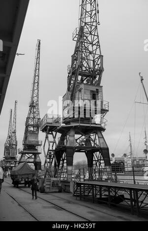 Um Bristol Harbourside England UK Stockfoto