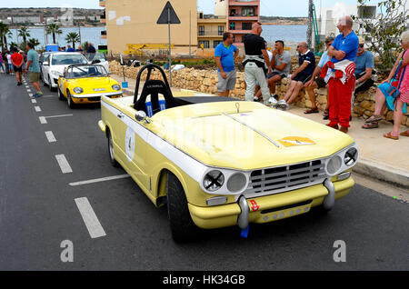 6. Oktober 2016, Mellieha Bay, Triq Il-Marfa, Malta - Tarabant bei den Malta Classic 2016 vor dem Rennen. Stockfoto