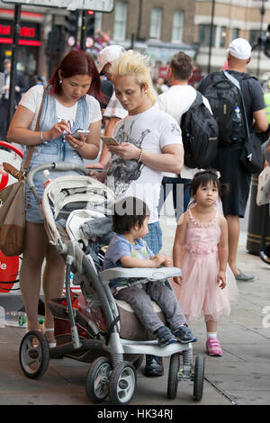 LONDON, ENGLAND - 12. JULI 2016 Stockfoto