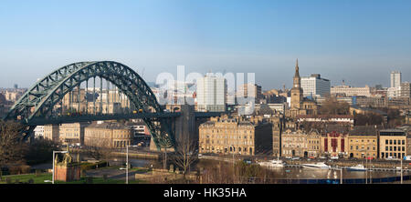 Newcastle upon Tyne Stadtbild. North East England, Großbritannien Stockfoto