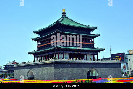 Glockenturm XI China Stockfoto