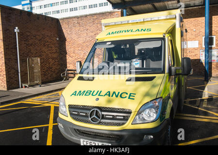 Singleton Krankenhaus, Swansea, West Glamorgan, Südwales. Stockfoto