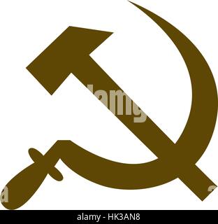 Hammer Und Sichel Symbol Des Kommunismus Und Der Sowjetunion Vektor hammer-und-sichel-symbol-des-kommunismus-und-der-sowjetunion-vektor