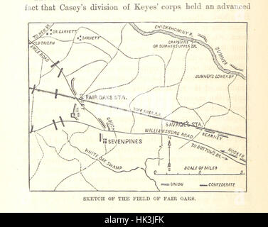 Abbildung Seite 150 von entnommen "Kampagnen über die Army of the Potomac: eine kritische Geschichte der Operationen in Virginia, Maryland und Pennsylvania, vom Beginn bis zum Ende des Krieges 1861-5' Bild entnommen Seite 150 von" Kampagnen Stockfoto