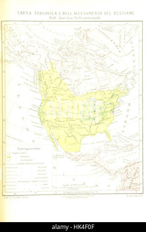 La Terra, Trattato Popolare di Geografia Universale pro G. Marinelli Ed Altri Scienziati Italiani, etc. [mit Abbildungen und Karten.] Bild entnommen Seite 1147 von "La Terra, Tratt Stockfoto