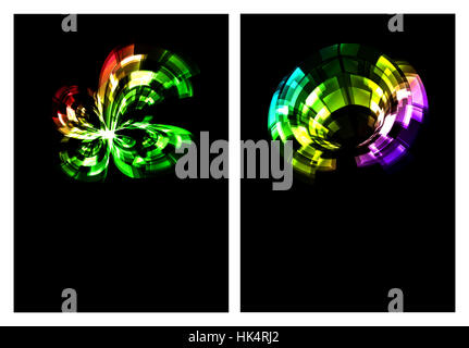 Kunst, Grafik, Modern, moderne, Illustration, Planer, Sonntag, Samstag, Stockfoto