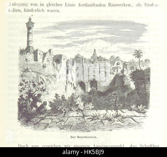 Illustration aus „Jerusalem und das Heilige Land“, einem Pilgerführer nach Palästina, Syrien und Ägypten, mit Szenen aus diesen Regionen. Das Bild stammt von Seite 181. Stockfoto